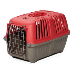 Midwest Spree Plastic Pet Carrier Red 21.875″ x 14.25″ x 14.25″