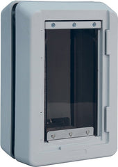 Ideal Pet Products Ruff-Weather Pet Door Small Grey 5.56″ x 9.06″ x 13.37″