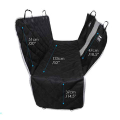 DOOG Car Seat Cover Black 52" x 14.5" x 20"