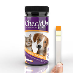 Coastline Global CheckUp Dog and Cat Urine Testing Strips for Detection of UTI 50 count 4″ x 1.5″ x 1.5″