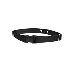 Lupine Pet 2 Hole Adjustable Nylon Replacement Collar Strap 3/4 inch Medium Black