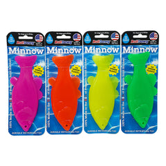 Ruff Dawg Minnow Dog Toy Assorted 6″ x 2″ x 1″