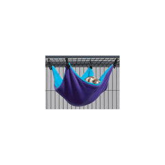 Midwest Ferret Nation Hammock Hideaway Small Teal / Purple 14″ x 12″ x 6.5″
