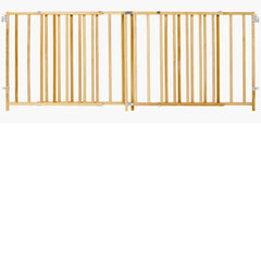 North States Extra-Wide Swing Pet Gate Wood 60" - 103" x 27"