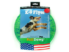 Ruff Dawg K9 Flyer Jr Dog Toy Assorted Colors 5.5″ x 5.5″ x 0.2″