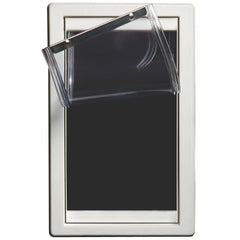 Screen Guard Pet Door Medium White 1.25″ x 9.5″ x 15.12″
