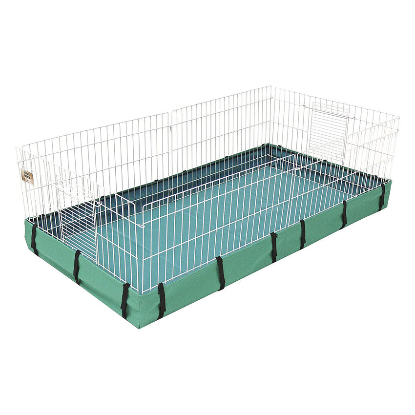 Midwest Guinea Habitat Canvas Bottom Teal 47″ X 24″ X 4″