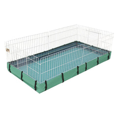 Midwest Guinea Habitat Canvas Bottom Teal 47″ X 24″ X 4″