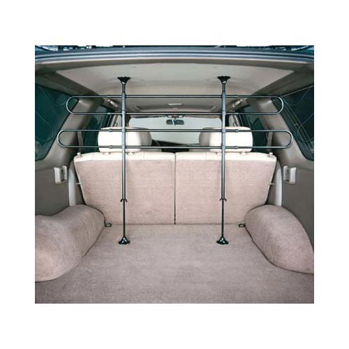 Midwest 4 Bar Tubular Vehicle Barrier Black 39.5″ x 5.25″ x 2.5″