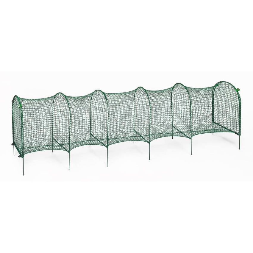 Kittywalk Lawn Version Outdoor Cat Enclosure Green 120″ x 18″ x 24″