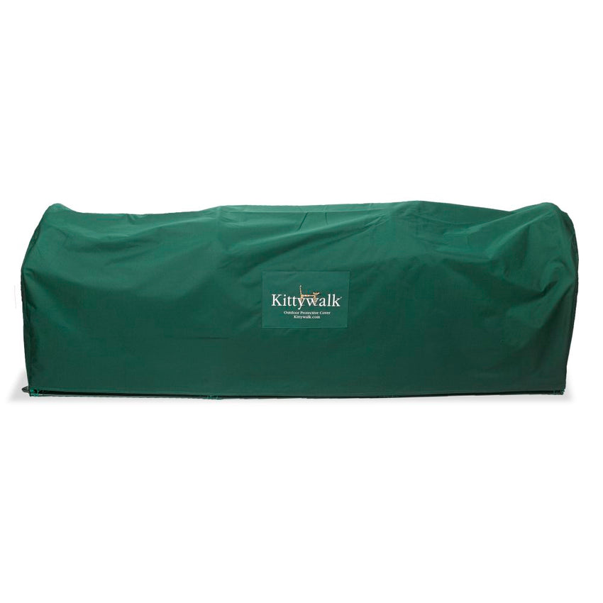 Kittywalk Outdoor Protective Cover for Kittywalk Deck and Patio Green 72″ x 18″ x 24″