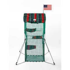 Kittywalk Penthouse Outdoor Cat Enclosure Green 18″ x 24″ x 60″