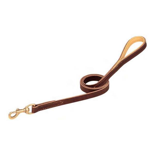 Deer Ridge Leather Leash Chestnut 5/8″ x 72″