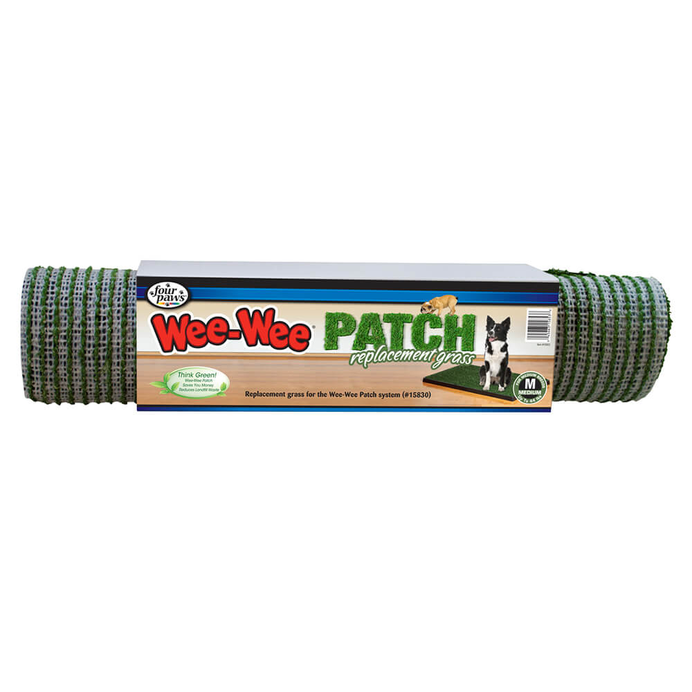 Four Paws Wee-Wee Patch Indoor Potty Replacement Grass Medium 29" x 19" x 0.5"