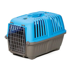 Midwest Spree Plastic Pet Carrier Blue 18.875″ x 12.75″ x 12.75″