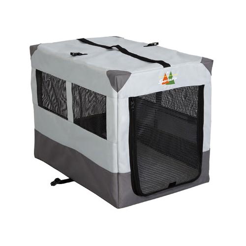 Canine Camper Sportable Crate Gray 36″ x 25.50″ x 28″