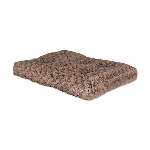 Midwest Quiet Time Deluxe Ombre’ Dog Bed Mocha 21″ x 12″