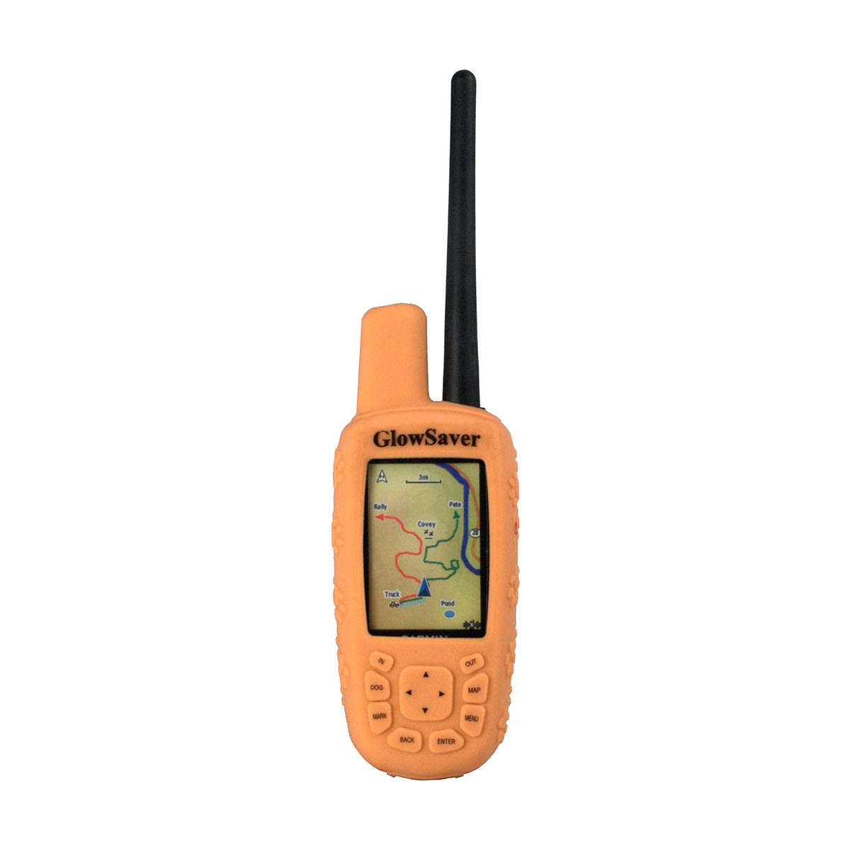 The Buzzard’s Roost GlowSaver Case for Astro with Screen Protectors Dark Orange