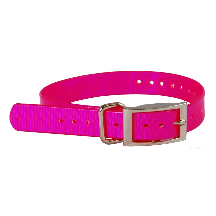 Replacement Collar Strap 1″ Pink 1″ x 24″