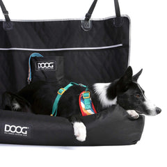 DOOG Pet Car Seat Large Black 39.5″ x 15.6″