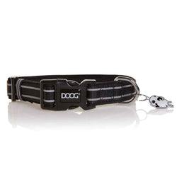 DOOG Neoprene Dog Collar Lassie Extra Small Black