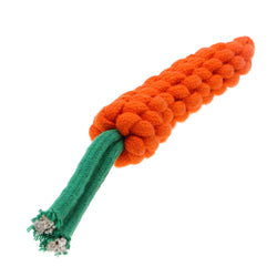 DOOG Country Tails Carrot Toy Orange 1.96" x 1.96" x 7.08"