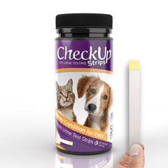 CheckUp Dog and Cat Urine Testing Strips for Detection of Kidney Condition 50 count