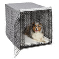 Midwest QuietTime Defender Covella Dog Crate Cover Gray 48″ x 30″ x 33″