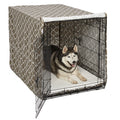 Midwest QuietTime Defender Covella Dog Crate Cover Brown 36″ x 23″ x 25″