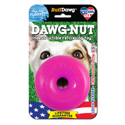 Dawg Nut Dog Toy Medium Assorted 3.5″ x 3.5″ x 3.5″