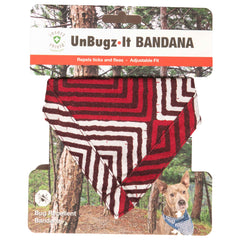 DGS Pet Products Unbugz-It Bandana Large Square Red 13″ x 8″ x 0.1″