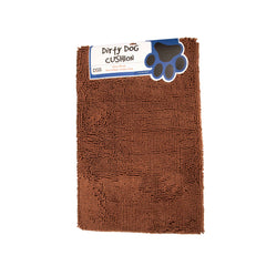 DGS Pet Products Dirty Dog Cushion Pad Medium Brown 21″ x 30″ x 2.5″