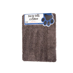 DGS Pet Products Dirty Dog Cushion Pad Small Grey 19″ x 24″ x 2.5″