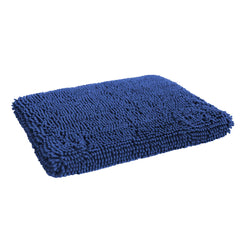 DGS Pet Products Dirty Dog Cushion Pad Large Bermuda Blue 23" x 36" x 2.5"