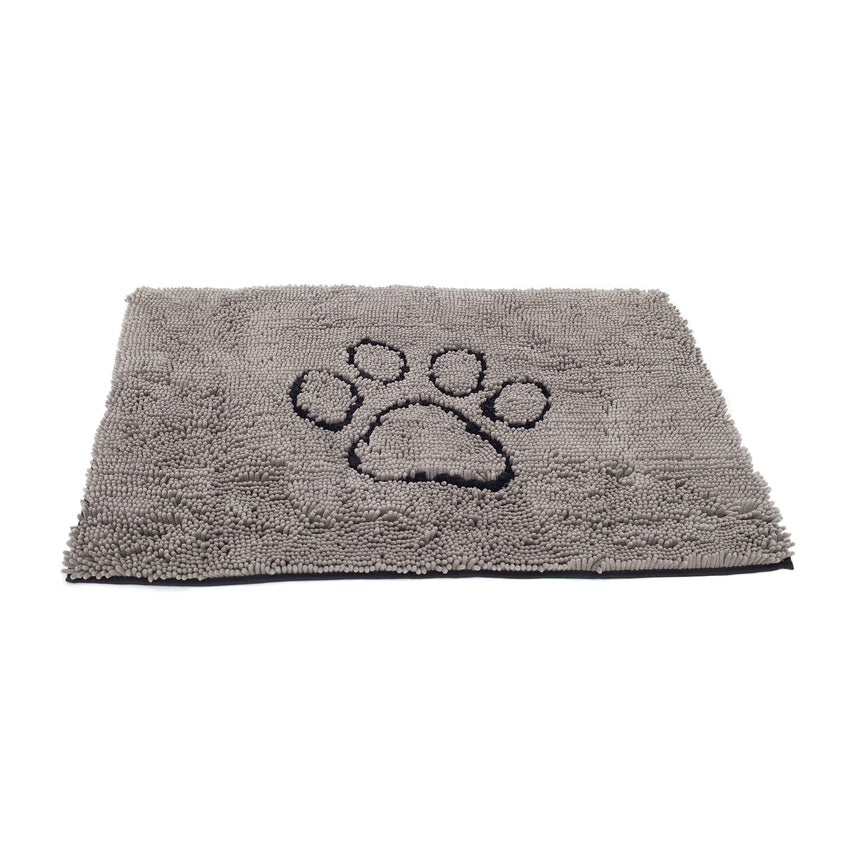 DGS Pet Products Dirty Dog Door Mat Small Grey 23" x 16" x 2"