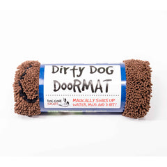 DGS Pet Products Dirty Dog Door Mat Medium Brown 31" x 20" x 2"