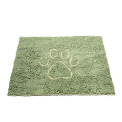 DGS Pet Products Dirty Dog Door Mat Medium Sage Hue 31" x 20" x 2"