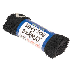 DGS Pet Products Dirty Dog Door Mat Large Black Hue 35″ x 26″ x 2″