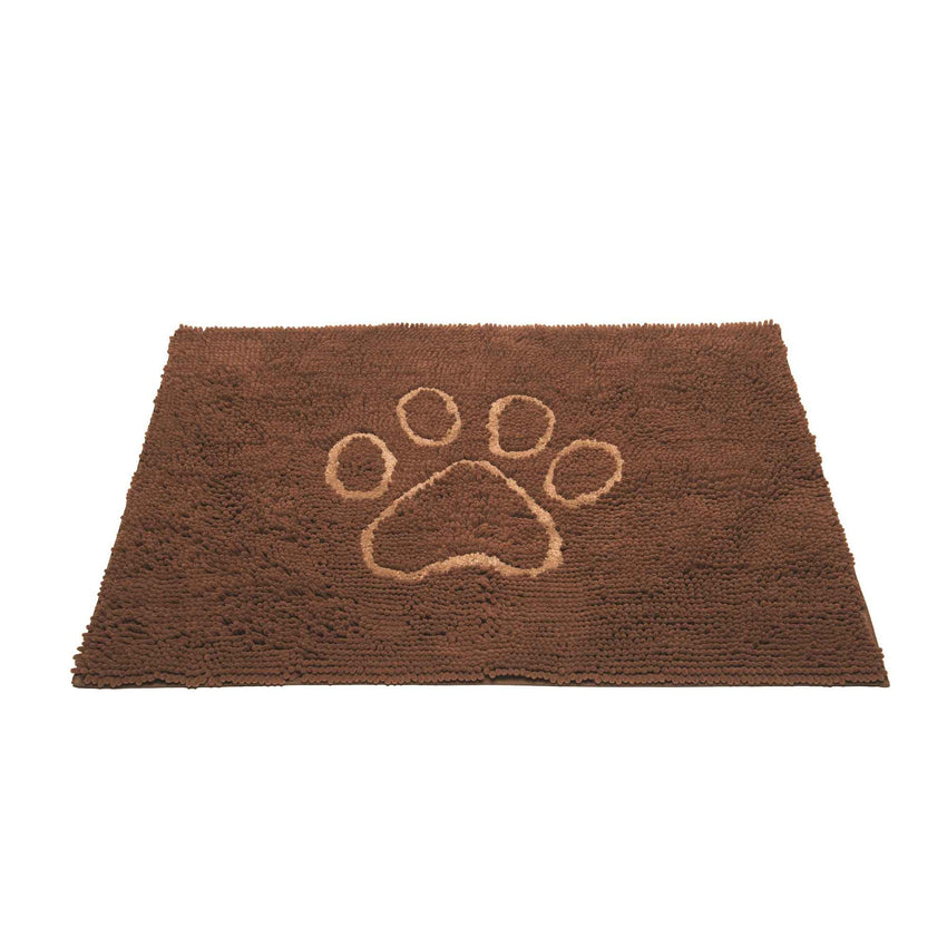 DGS Pet Products Dirty Dog Door Mat Small Mocha Brown 23" x 16" x 2"