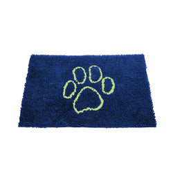 DGS Pet Products Dirty Dog Door Mat Medium Marine/Lime Green 31" x 20" x 2"