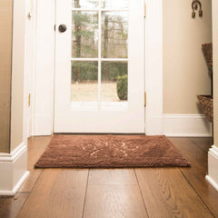 DGS Pet Products Dirty Dog Door Mat Large Mocha Brown 35" x 26" x 2"