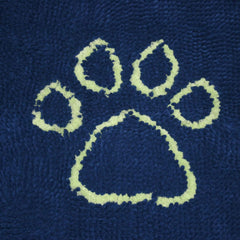 DGS Pet Products Dirty Dog Door Mat Large Marine/Lime Green 35" x 26" x 2"