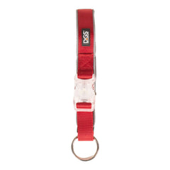 Comet Rechargeable Light Up Dog Collar Small Red 13.5" - 16" x 0.6"