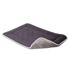 DGS Pet Products Pet Cotton Canvas Sleeper Cushion Large Pebble Grey 23" x 36" x 1"