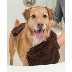 Dirty Dog Shammy Towel Brown 13" x 31" x 0.5"