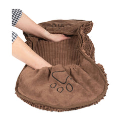 DGS Pet Products Dirty Dog Shammy Towel Extra Large Brown 16" x 38" x 0.5"