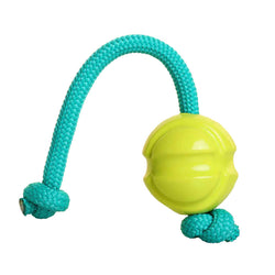 DOOG Fetch-ables Fetch-A-Tug Dog Toy Yellow 12" x 2.75" x 2.75"