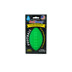 Ruff Dawg Football Dog Toy Assorted 4″ x 2.5″ x 2.5″ - Green