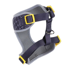 DOOG Neoflex Dog Harness Odie Medium Black/Purple/Yellow