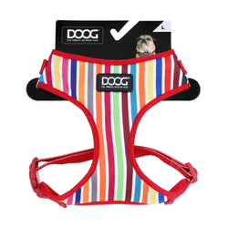 DOOG Neoflex Dog Harness Scooby Large Rainbow